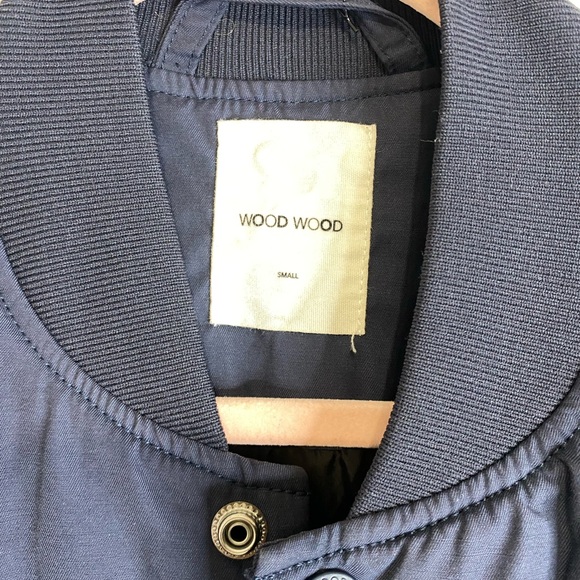 Wood Wood Two-Tone Varsity Jacket - Picture 3 of 8